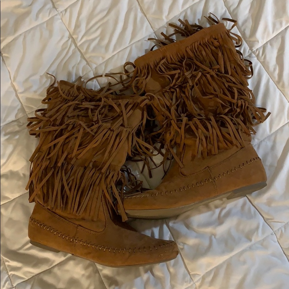 Fringe Boots